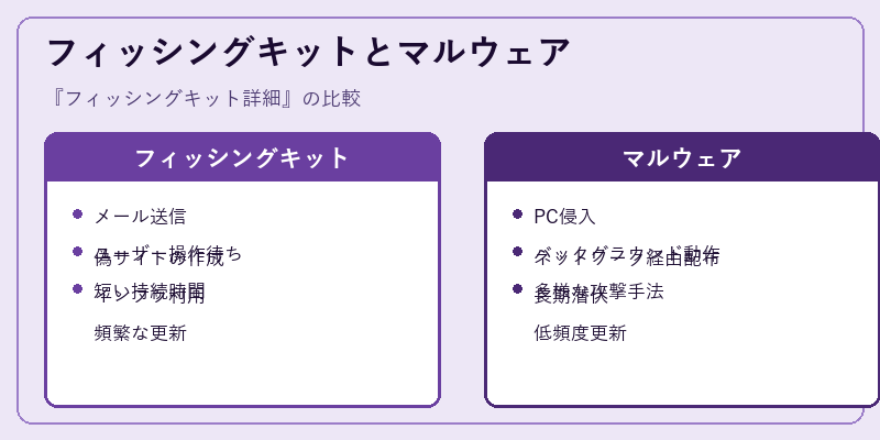 フィッシングキットとマルウェア