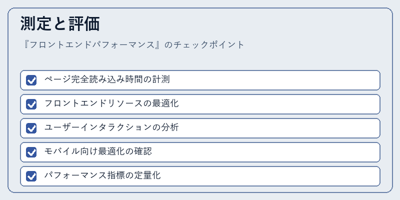 測定と評価