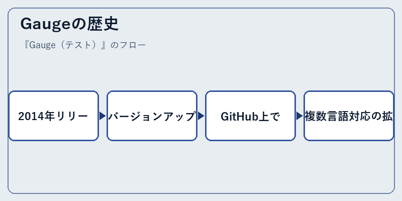 Gaugeの歴史