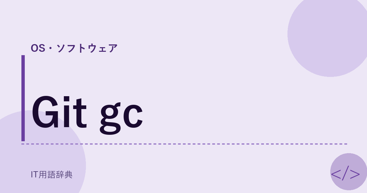 Git gc アイキャッチ
