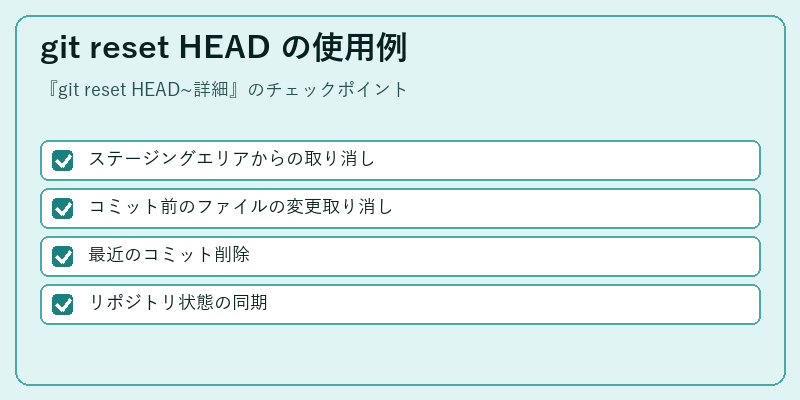 git reset HEAD の使用例