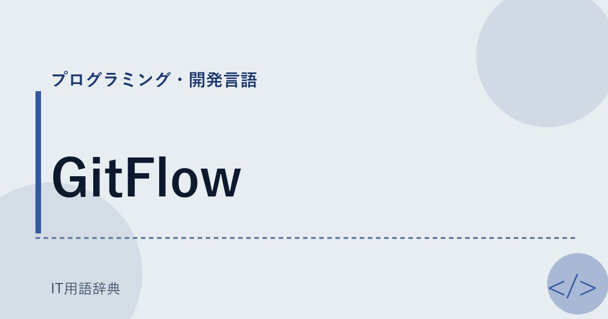 GitFlow アイキャッチ