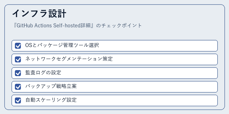 インフラ設計