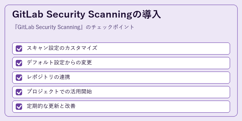 GitLab Security Scanningの導入