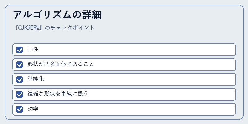 アルゴリズムの詳細