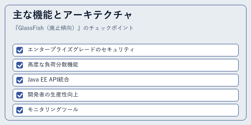 主な機能とアーキテクチャ