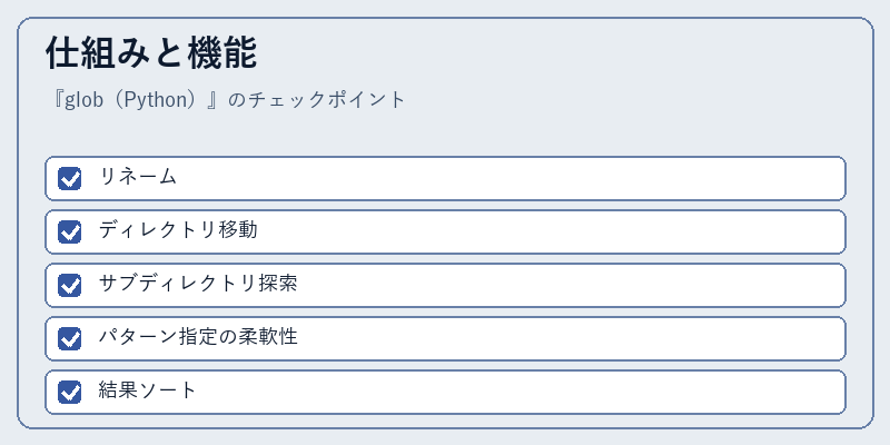 仕組みと機能