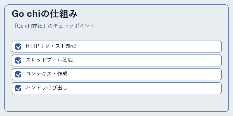 Go chiの仕組み