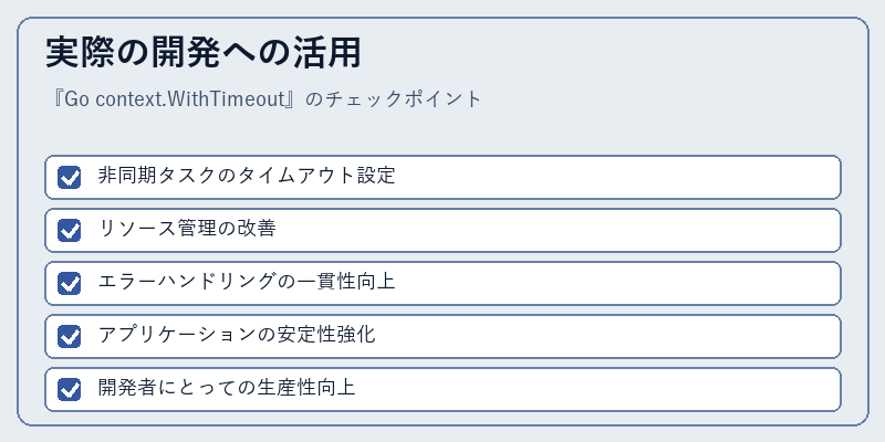 実際の開発への活用