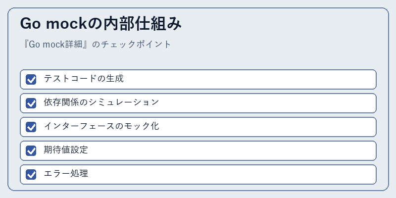 Go mockの内部仕組み