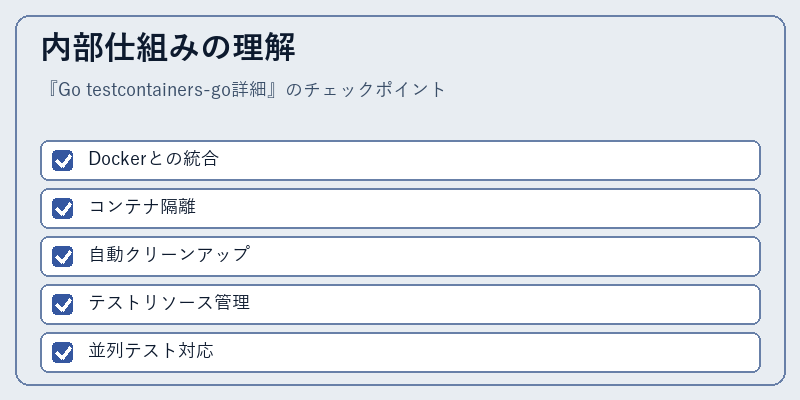 内部仕組みの理解