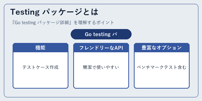 Testing パッケージとは