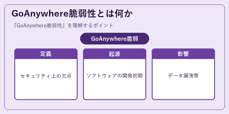 GoAnywhere脆弱性とは何か