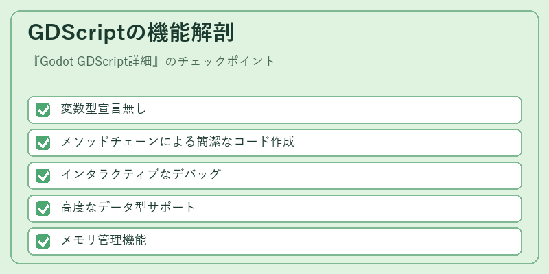 GDScriptの機能解剖