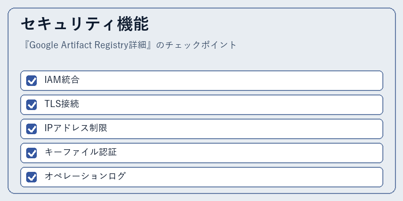 セキュリティ機能