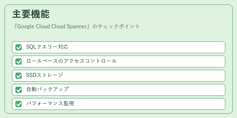 主要機能
