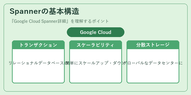 Spannerの基本構造