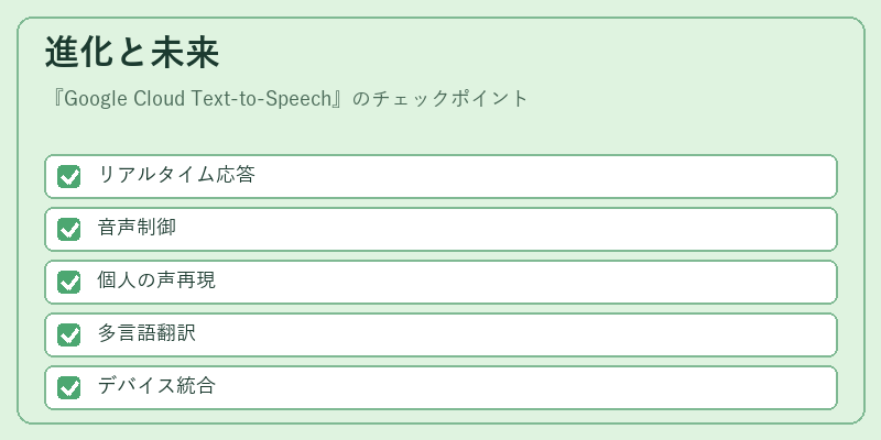 進化と未来