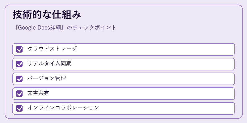 技術的な仕組み