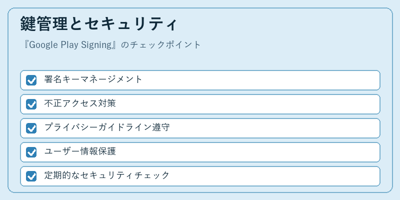 鍵管理とセキュリティ
