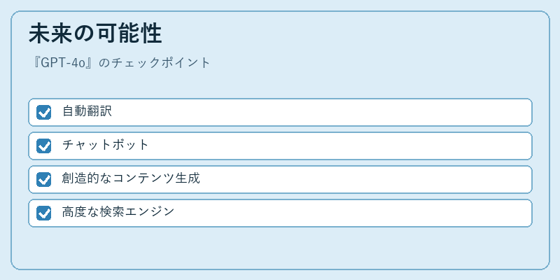 未来の可能性
