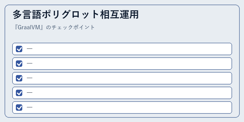 多言語ポリグロット相互運用