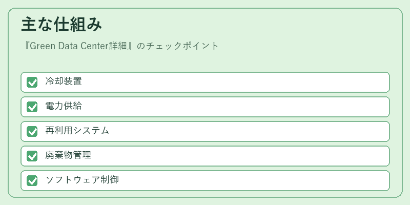 主な仕組み
