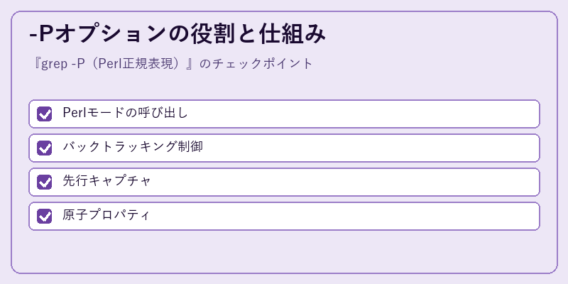 -Pオプションの役割と仕組み