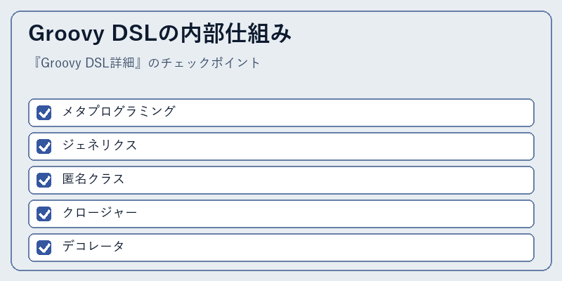 Groovy DSLの内部仕組み