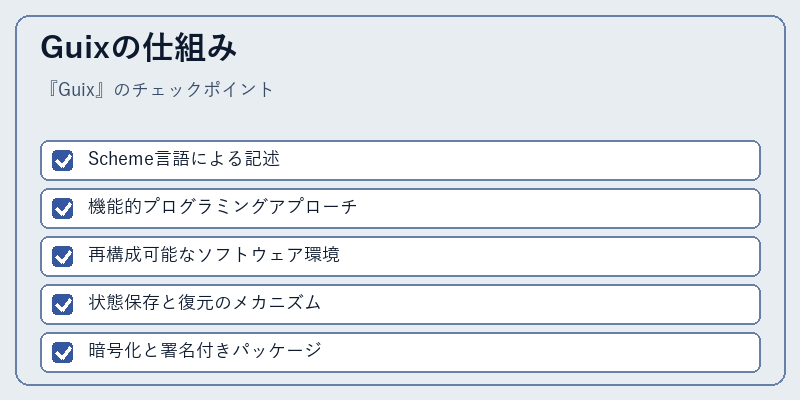 Guixの仕組み