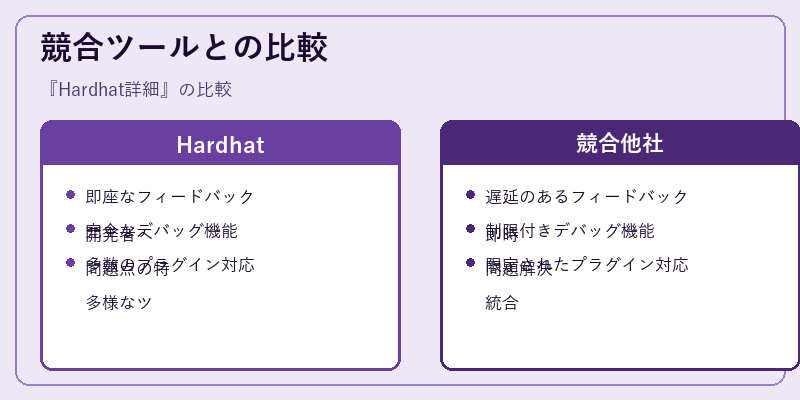 競合ツールとの比較