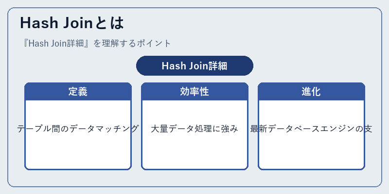 Hash Joinとは
