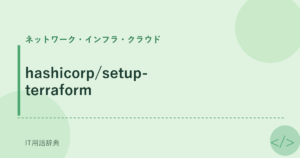 hashicorp/setup-terraform アイキャッチ