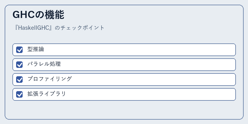 GHCの機能