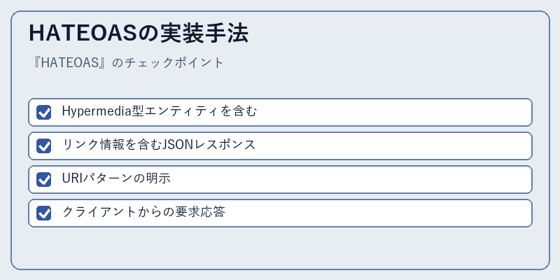 HATEOASの実装手法