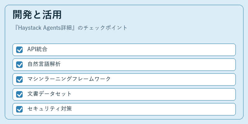 開発と活用