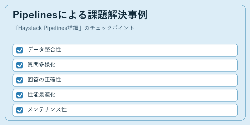 Pipelinesによる課題解決事例