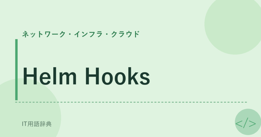 Helm Hooks アイキャッチ