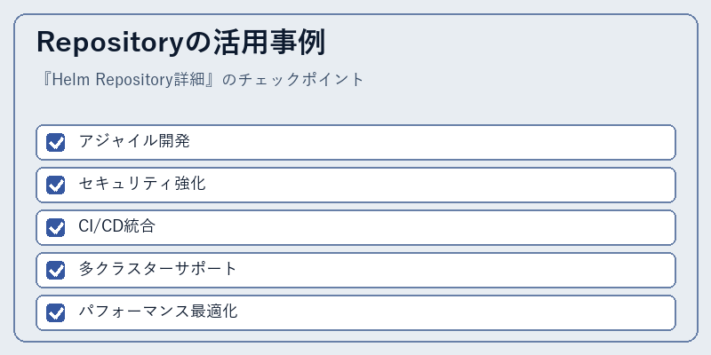 Repositoryの活用事例