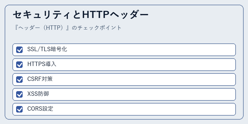 セキュリティとHTTPヘッダー