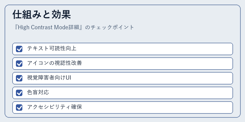 仕組みと効果