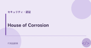 House of Corrosion アイキャッチ