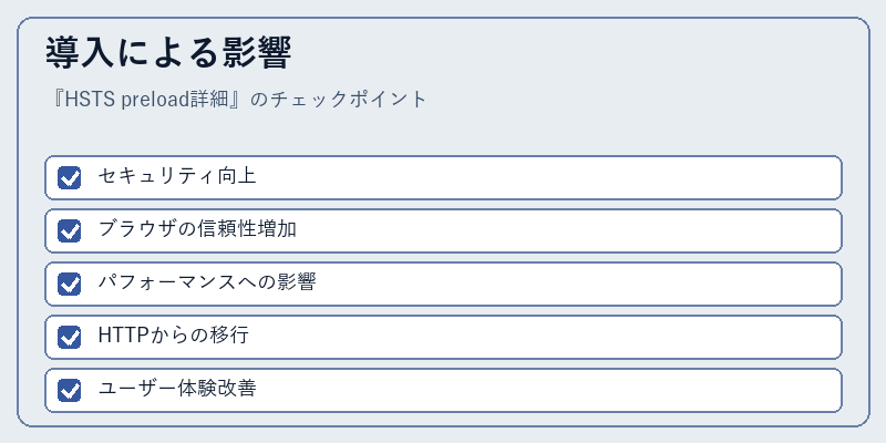 導入による影響