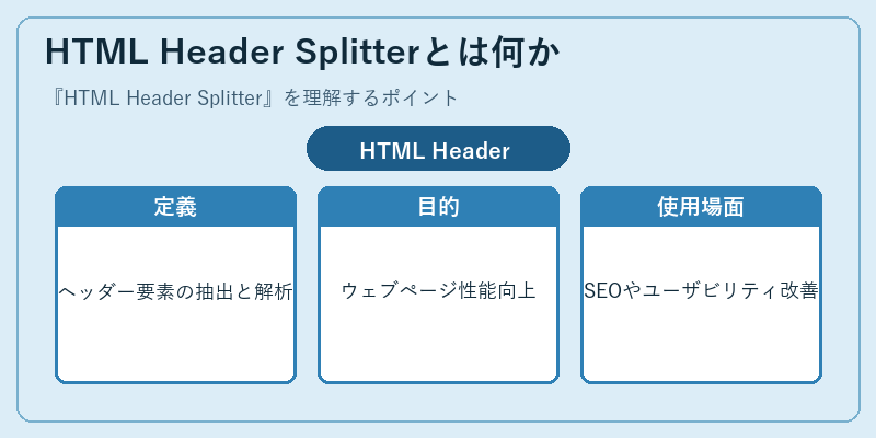 HTML Header Splitterとは何か