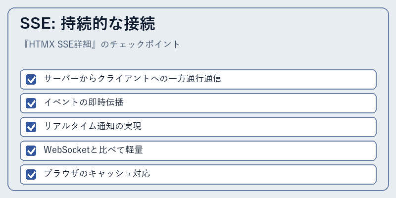 SSE: 持続的な接続