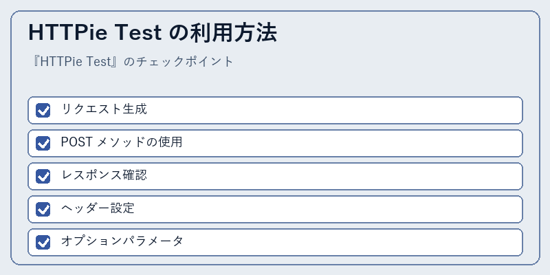 HTTPie Test の利用方法