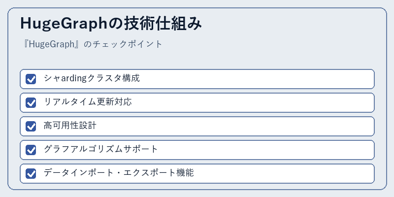 HugeGraphの技術仕組み