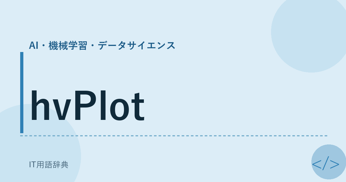 hvPlot