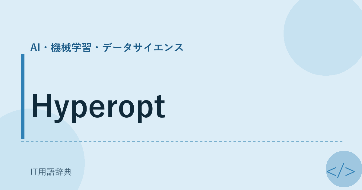 Hyperopt