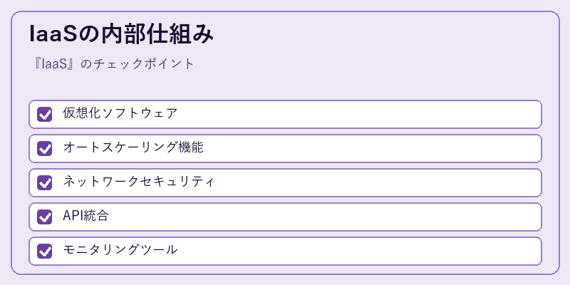IaaSの内部仕組み